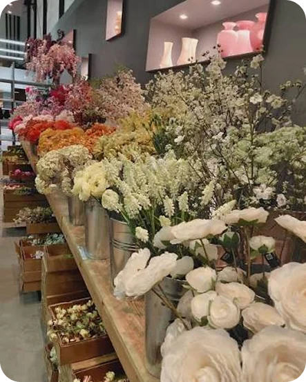 Decoflora - Showroom zijdebloemen