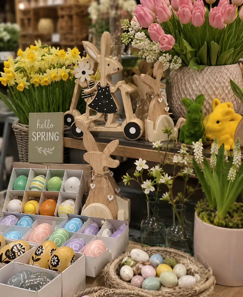 Decoflora - Paasdecoratie en voorjaarsbloemen
